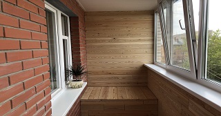Отделка, остекление, утепление балконов в юбилейном от 207 руб. м/2.