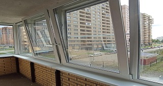 Остекление балкона Юбилейный цена от 9797 руб. м/п. за 50 часов