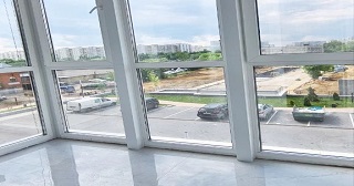 Панорамное остекление балкона Юбилейный цена от 11 тыс. руб. м/п.