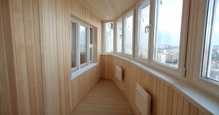 Отделка, остекление, утепление балконов в юбилейном от 207 руб. м/2.